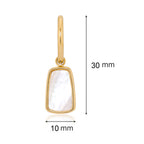 Moonlight Drop Earring | 18kt Gold Plated