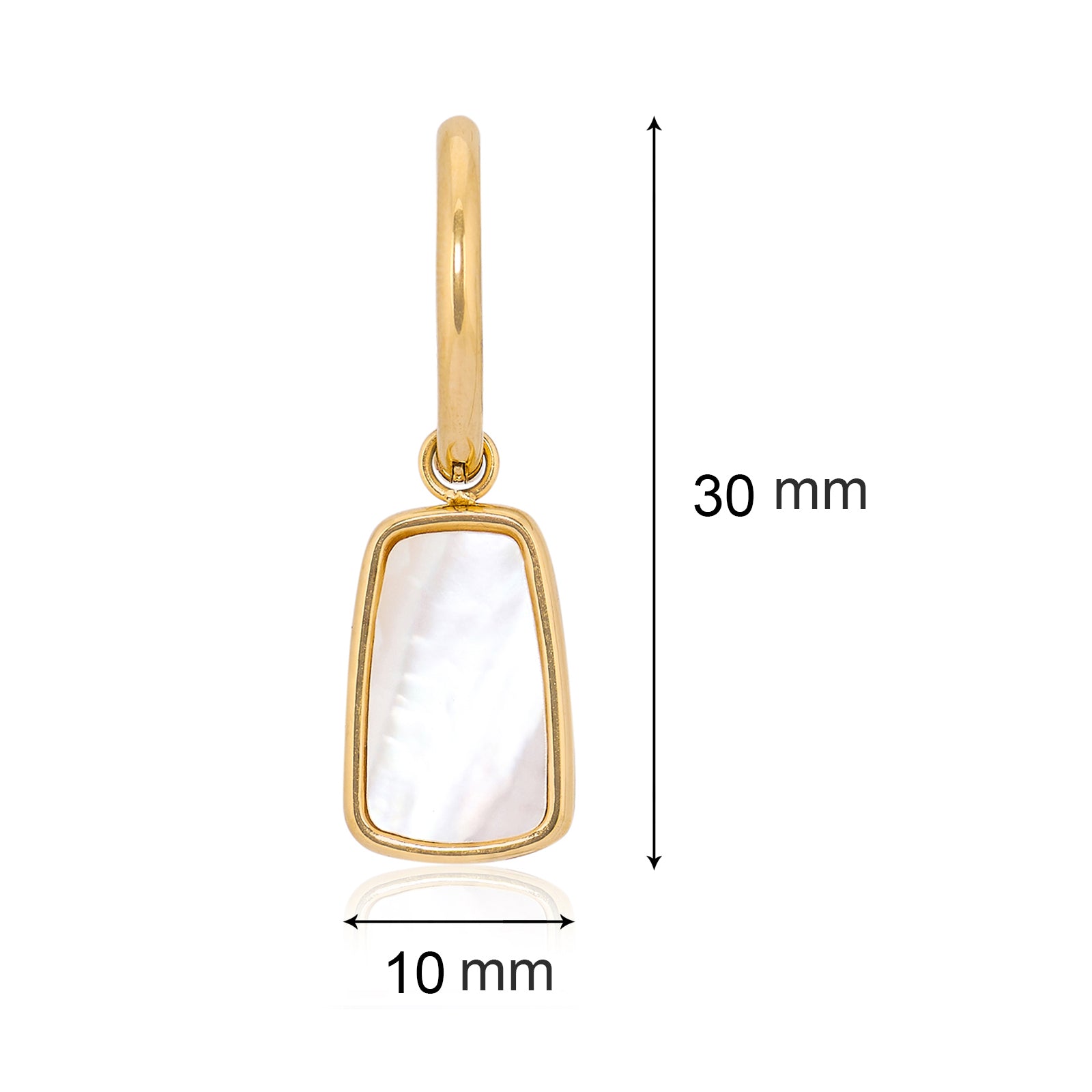 Moonlight Drop Earring | 18kt Gold Plated