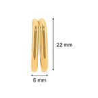 GIGI Hoops | 18kt Gold Plated