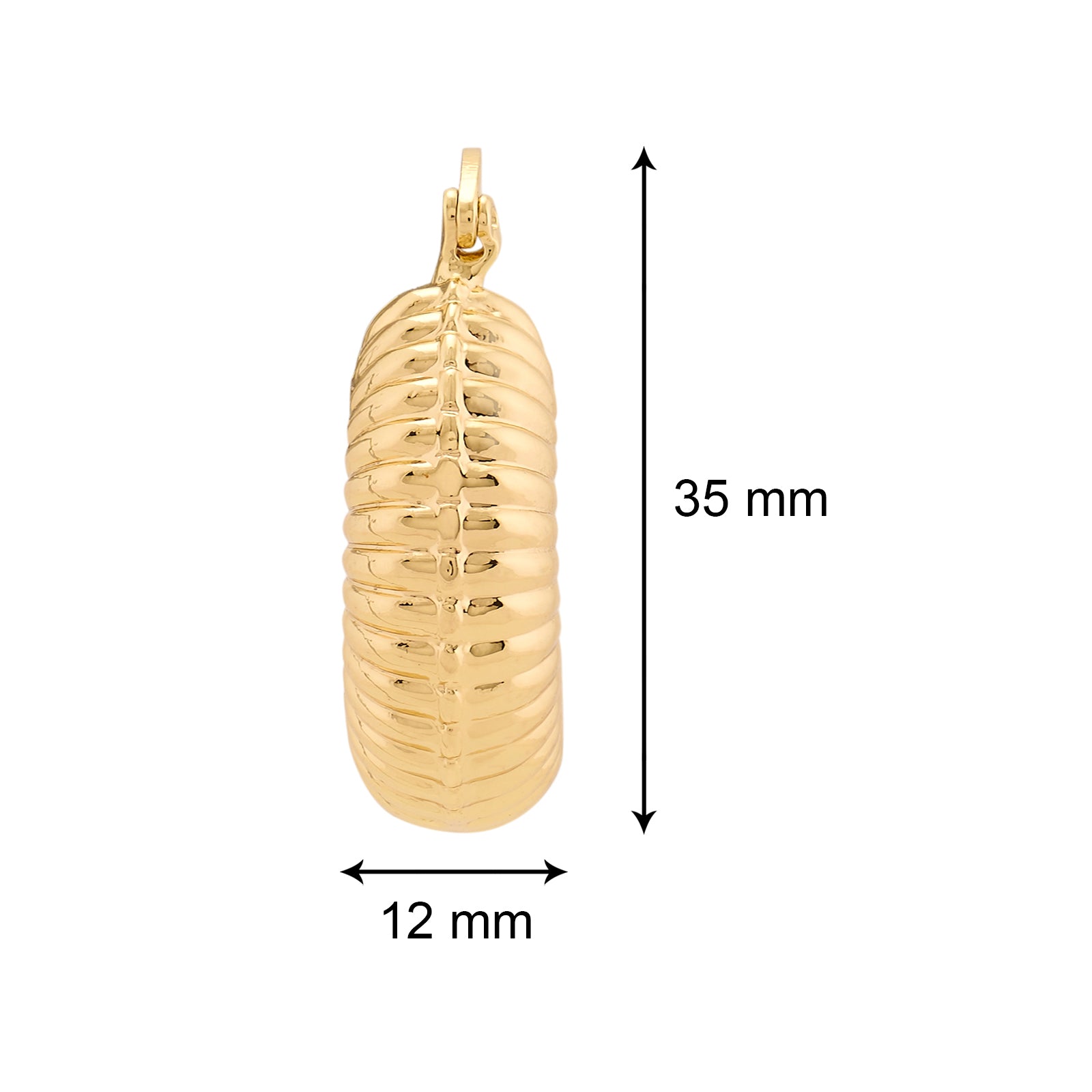 Chunky Hawthrone Earring - Big | 18kt Gold Plated