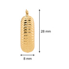 Chunky Hawthrone Earring - Small | 18kt Gold Plated