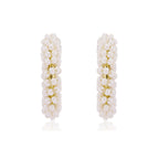 Winterfell Pearl Hoops