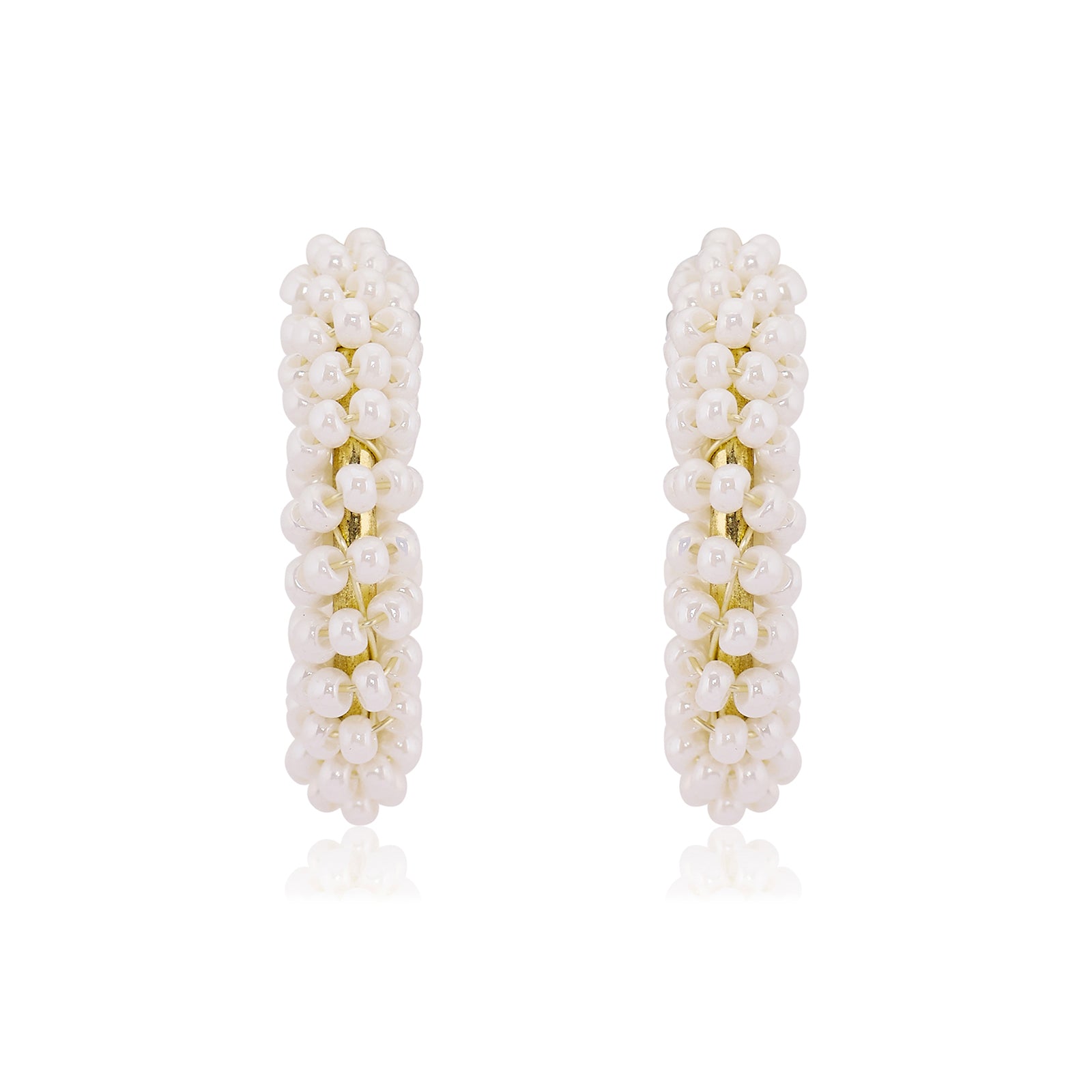 Winterfell Pearl Hoops