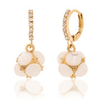 Heather Pearl Drop Earring